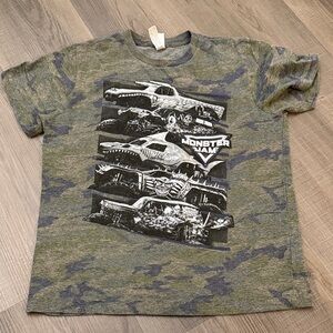 Kids Camo T-Shirt - Green
